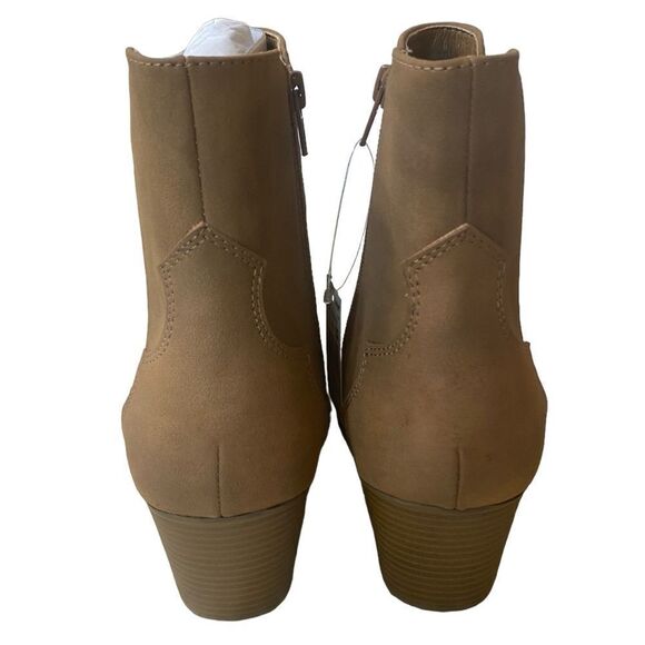 Indigo Rd Wm’s Sz 11 Chestnut Side Zip Suede Western Booties Boots - Picture 4 of 8